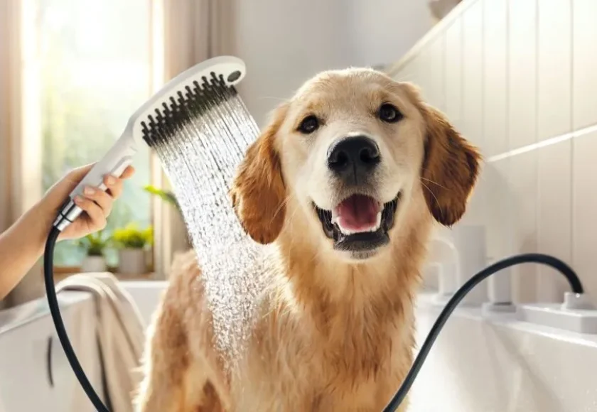 Baño de perros- frecuencia